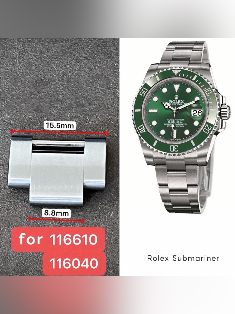 Rolex Submariner Stainless Steel Bracelet Link 155mm